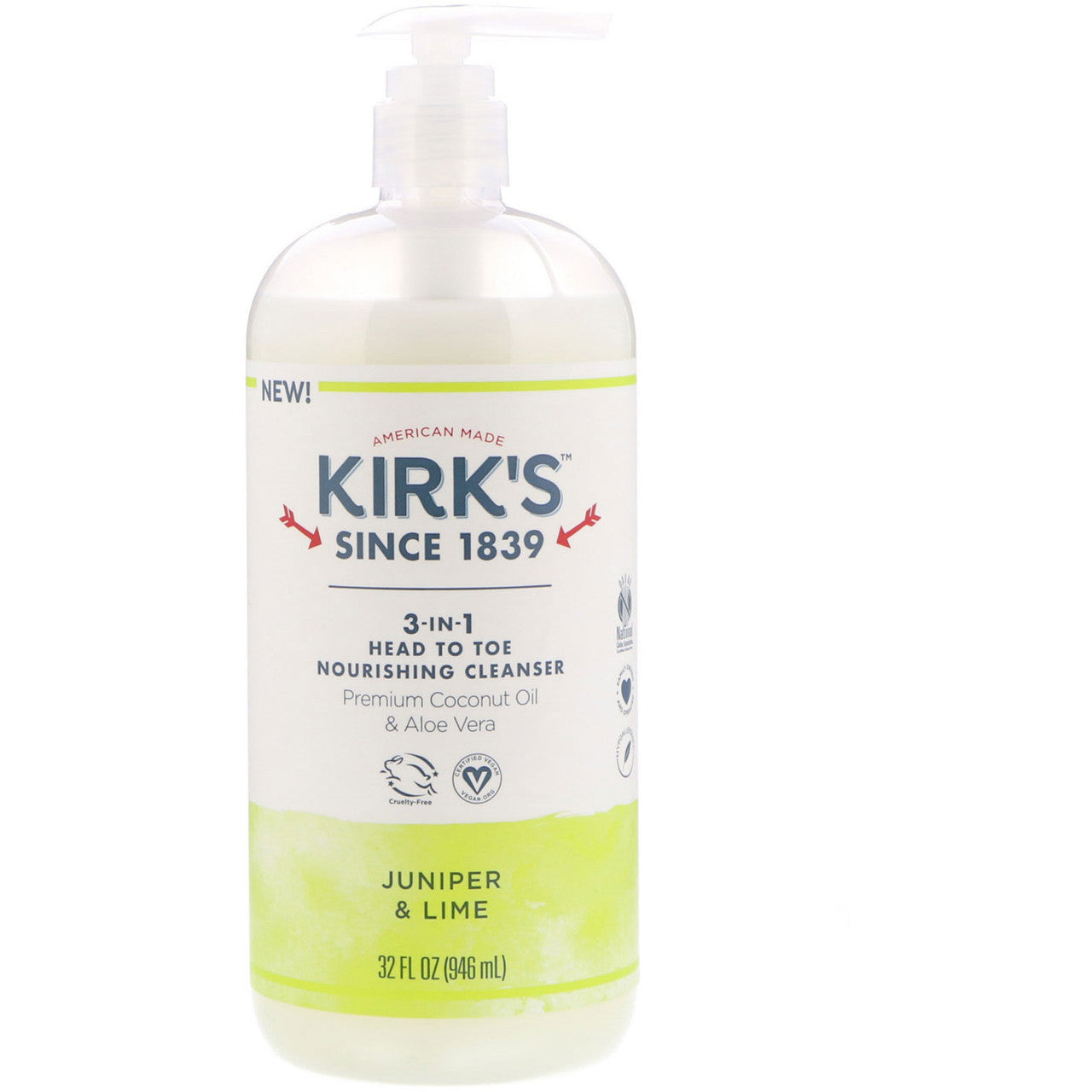 KIRKS CLNSR JUNIPER LIME ( 1 X 32 OZ   )