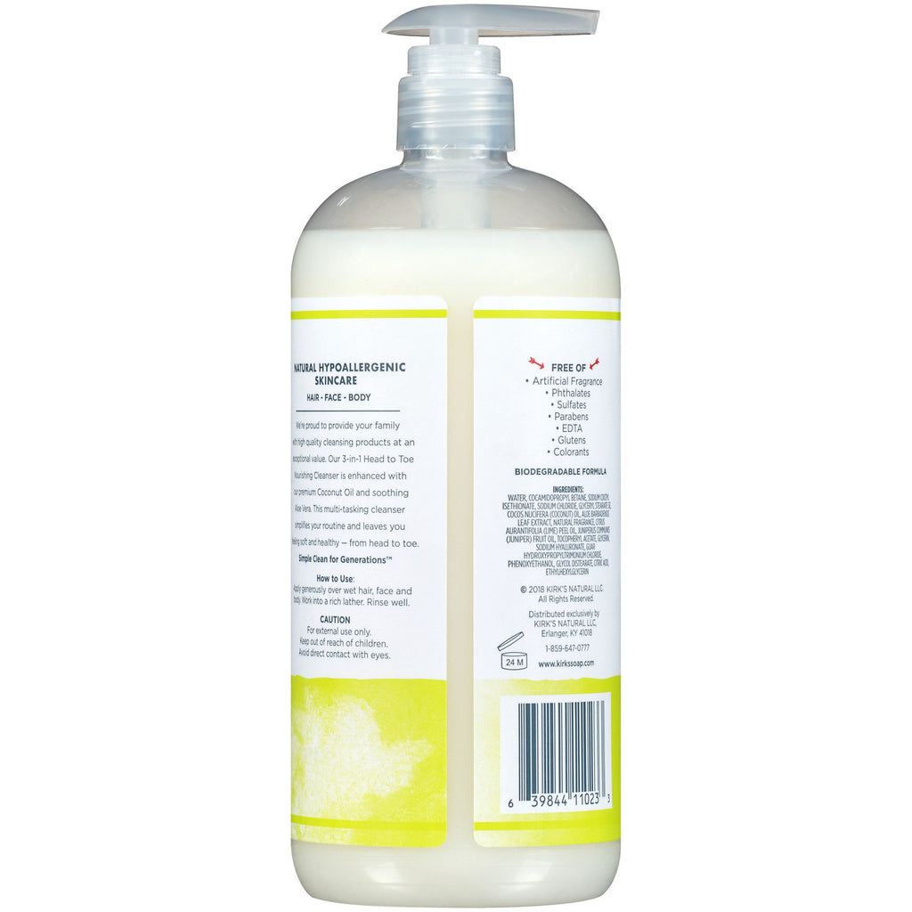 KIRKS CLNSR JUNIPER LIME ( 1 X 32 OZ   )