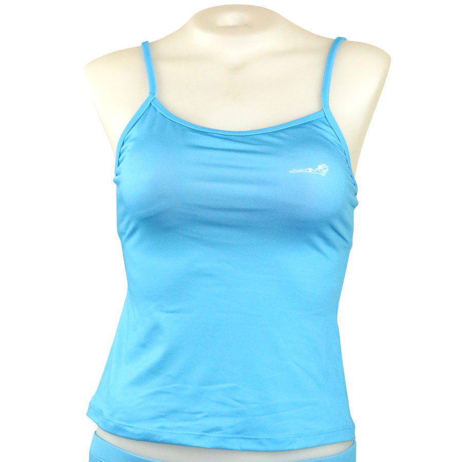 Loco Boutique Solid Logo Cami Tankini