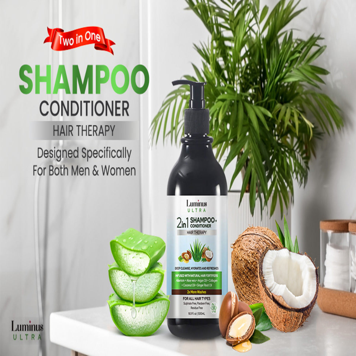 2 in 1 Shampoo & Conditioner