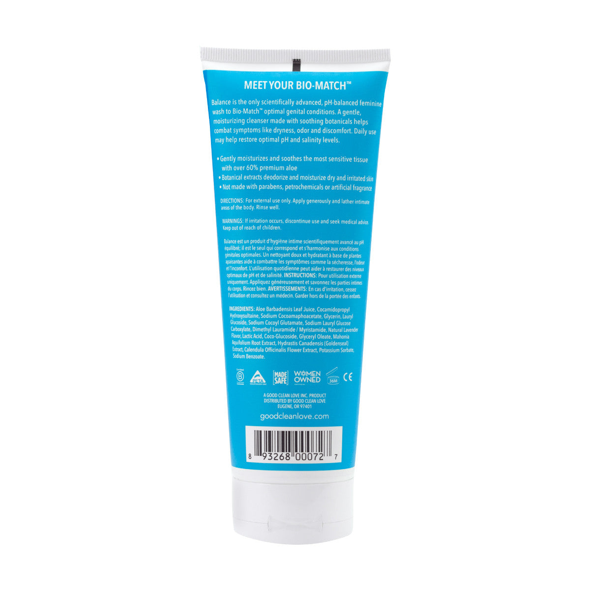 GCL BAL MOIST PRSNL WASH ( 1 X 8 OZ   )